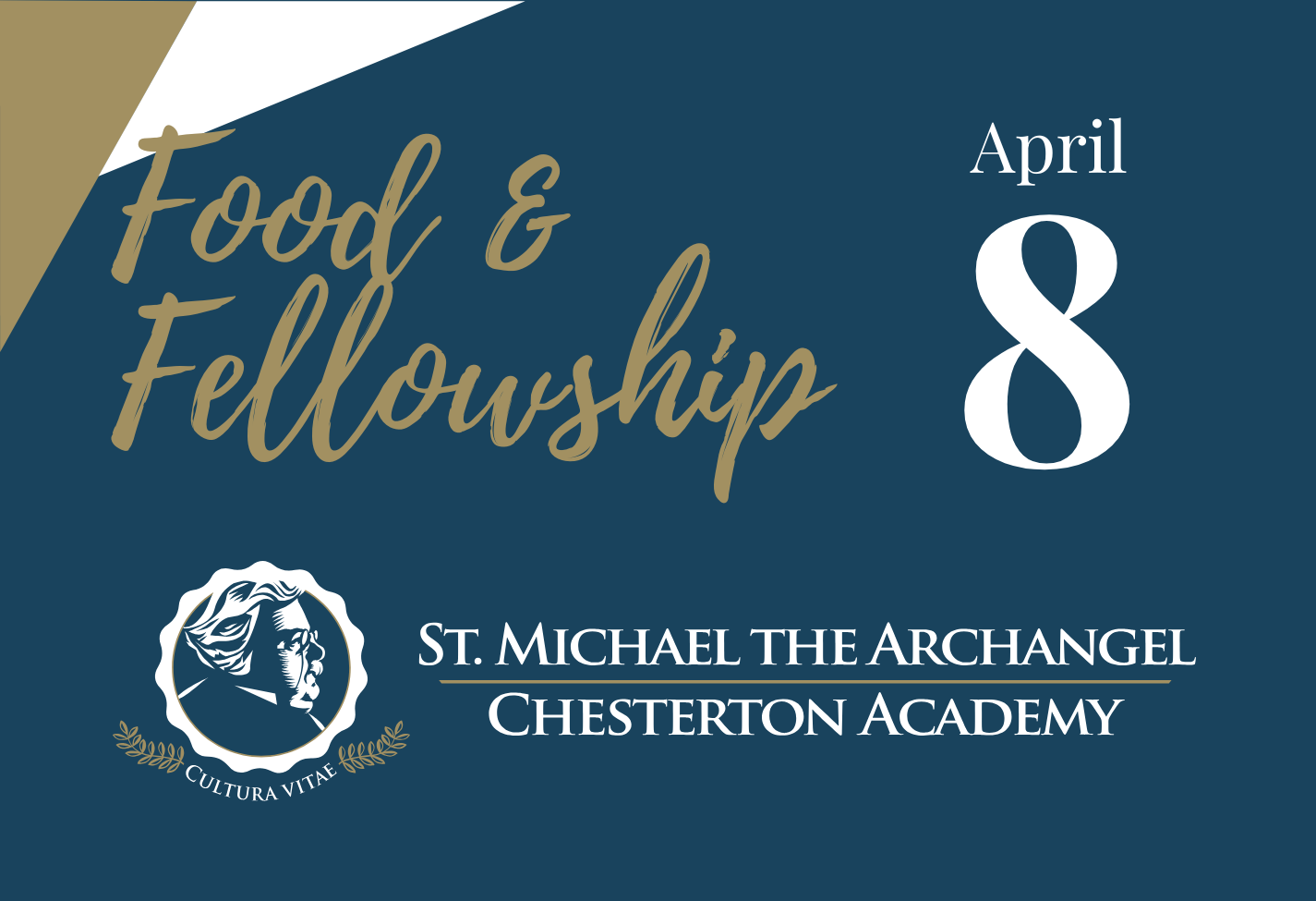 Food & Fellowship: April 8