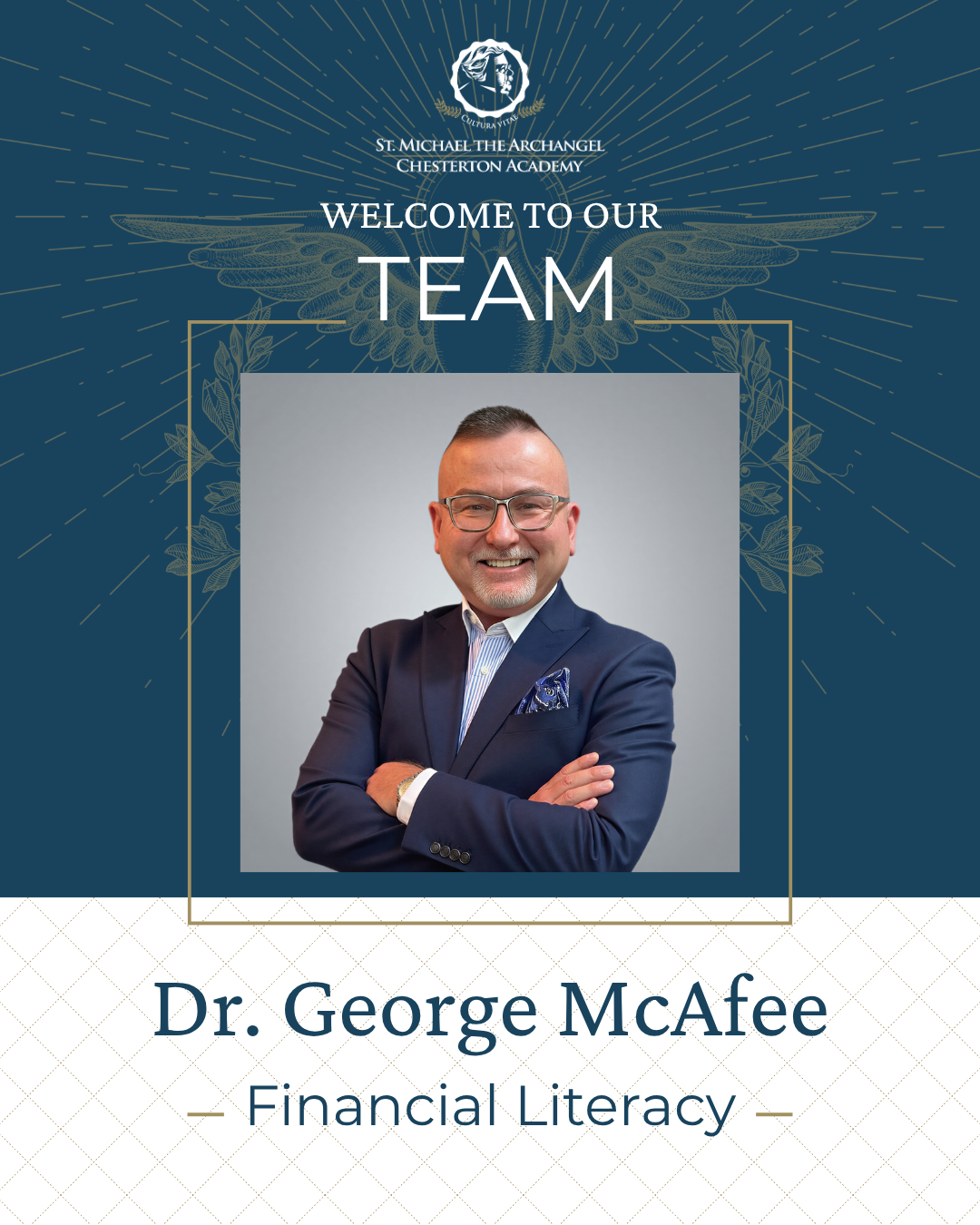 Welcome to the Team, Dr. George McAfee