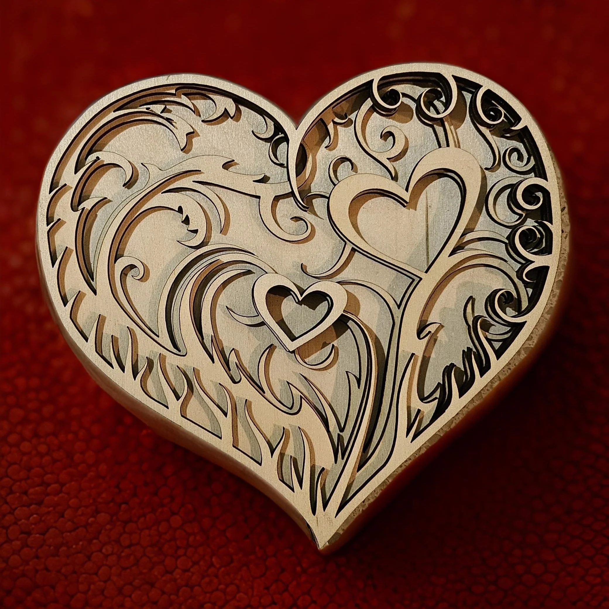 Idaho Wood Layered Picture