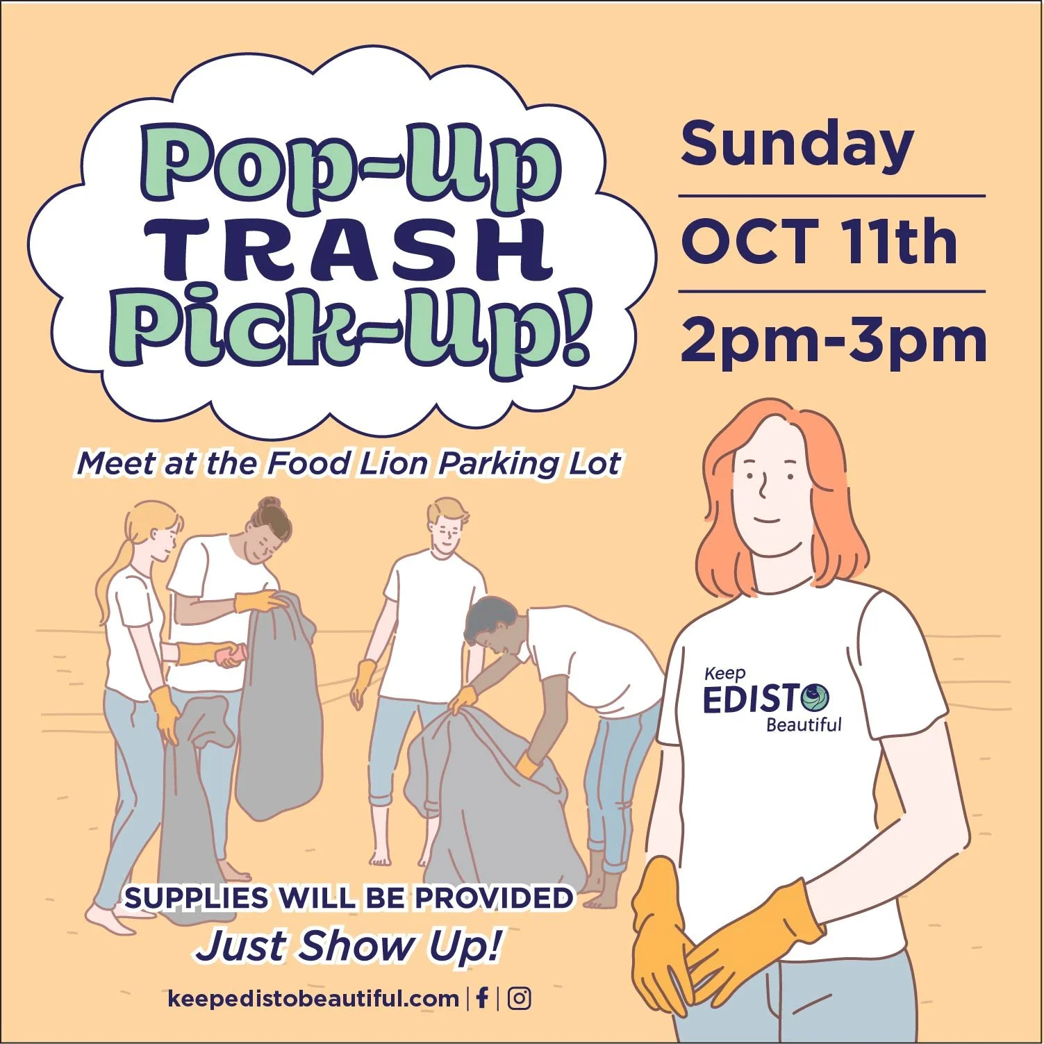 Pop-Up Trash Pick-Up!