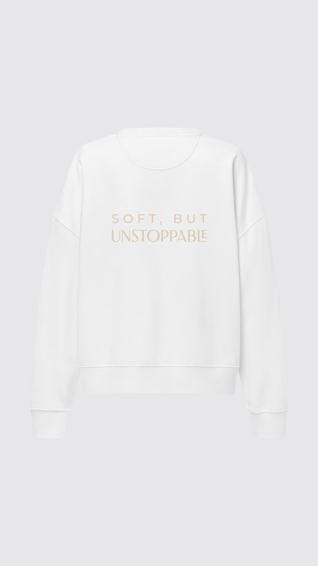Soft, but unstoppable sweater