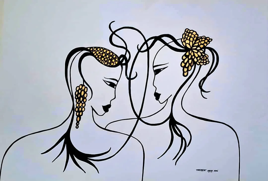 1999. Marker on paper - 25.6 x 19.6 in / 65 x 50 cm.