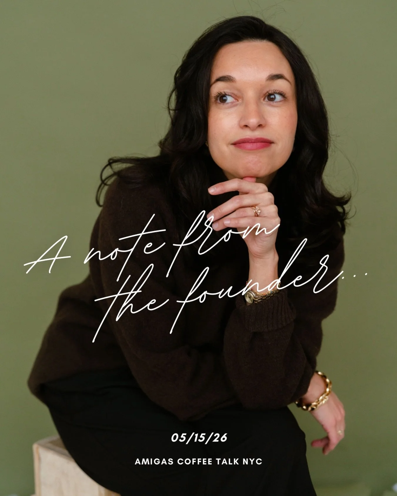 NYC 🗽 I started Amigas Means Friends in 2024 because I wanted more than networking.

I wanted real conversations. Real relationships. And I wanted to create a space where women could show up as they are&mdash;not just as a version of what they &ldqu
