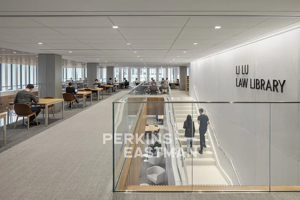 Columbia Univ - Law Library_Photo Int Second Fl Stairs_Photograph by Andrew Rugge - Copyright Perkins Eastman.jpg