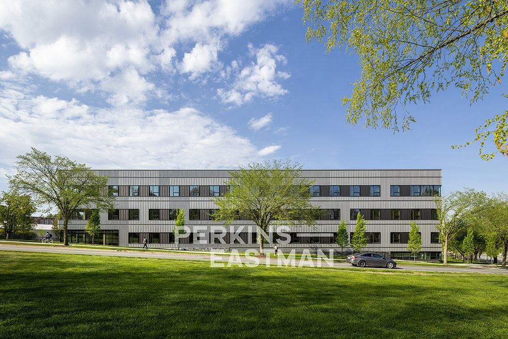 UMass - Computer Science Labs_Photo Ext Elevation NE_Photograph by Andrew Rugge - Copyright Perkins Eastman.jpg