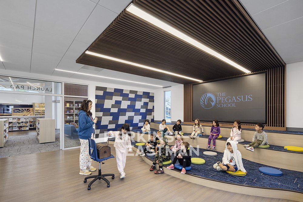The Pegasus School: Library