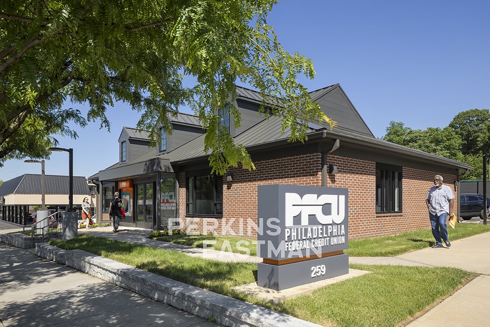 PFCU - Glenside_Photo Ext Corner SW_Photograph by Sean Gold - Copyright Perkins Eastman.jpg