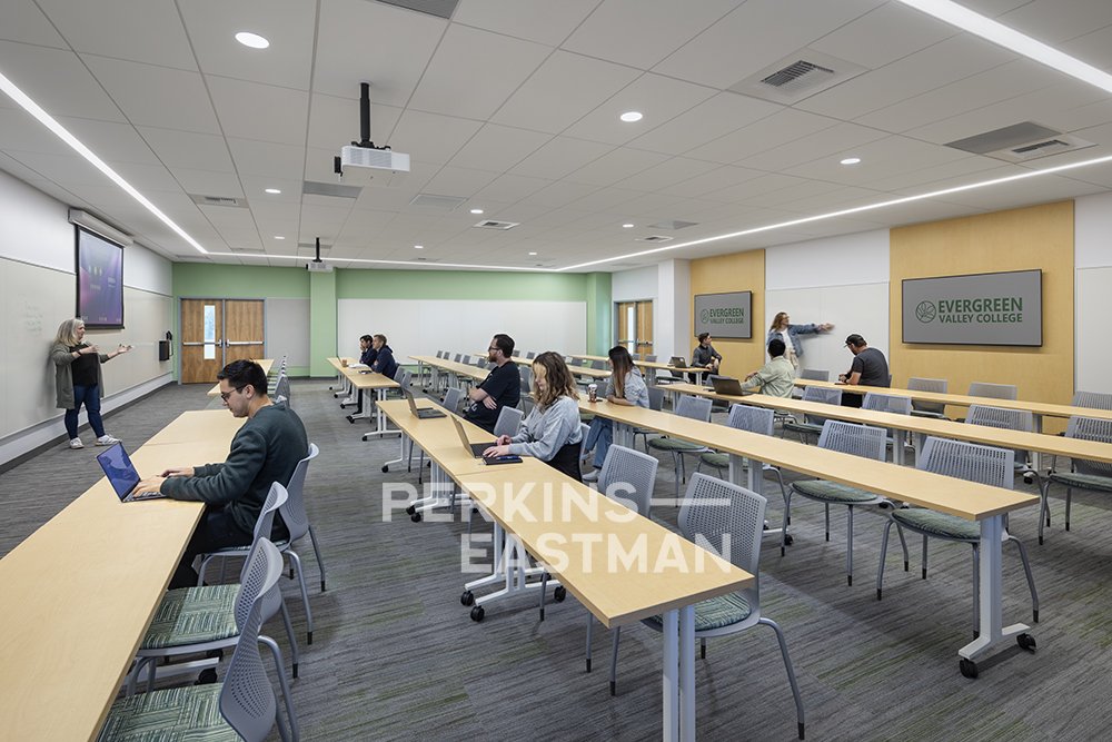 SJE CCD - EVC - Sequoia Nursing_Photo Int Classroom w People_Photograph by Andrew Rugge - Copyright Perkins Eastman.jpg