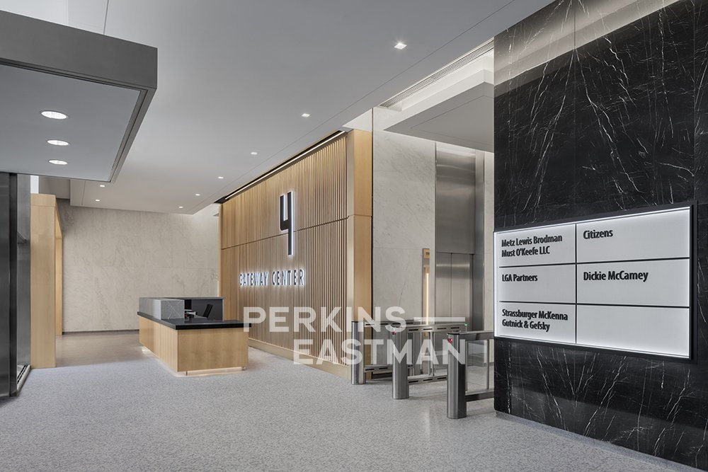 Four Gateway Center - Lobby Reno_Photo Int Lobby 2_Photograph by Andrew Rugge - Copyright Perkins Eastman.jpg