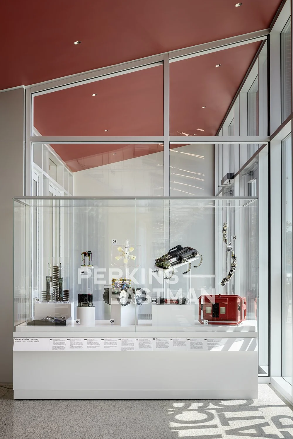 CMU - RIC_Photo Int Entrance Lobby Display Case 2_Photograph by Andrew Rugge - Copyright Perkins Eastman.jpg