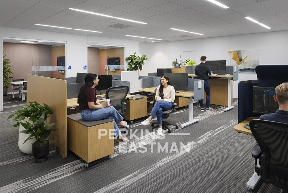 Confidential Pharma Company - HQ_Photo Int Neighborhood Workstations 3 w People_Photograph by Andrew Rugge - Copyright Perkins Eastman.jpg
