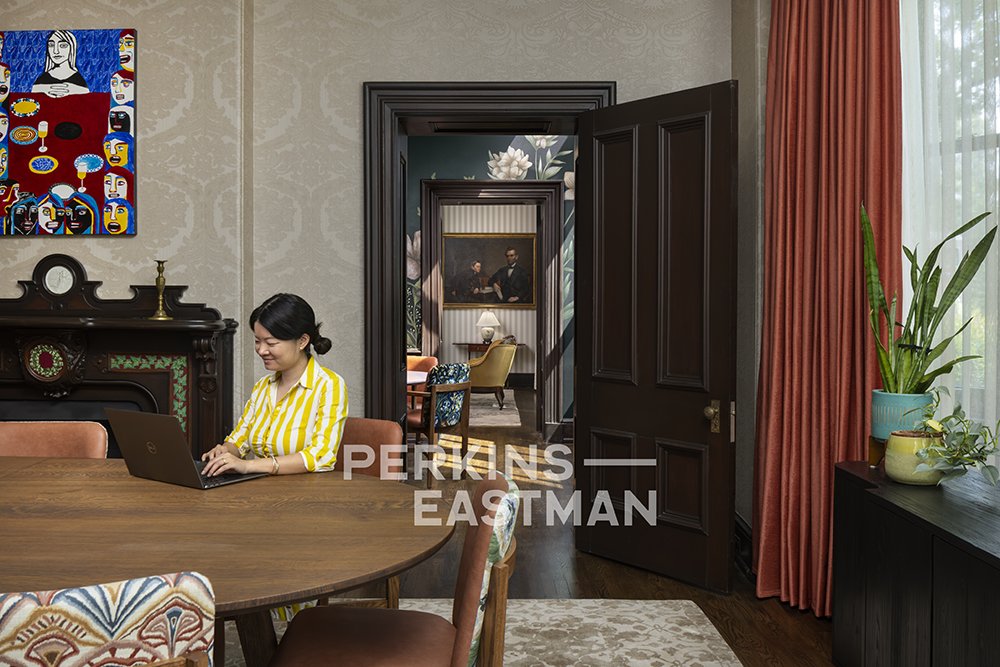 Gallaudet Univ - House One_Photo Int Dining Room 2 Detail w People_Photograph by Andrew Rugge - Copyright Perkins Eastman.jpg