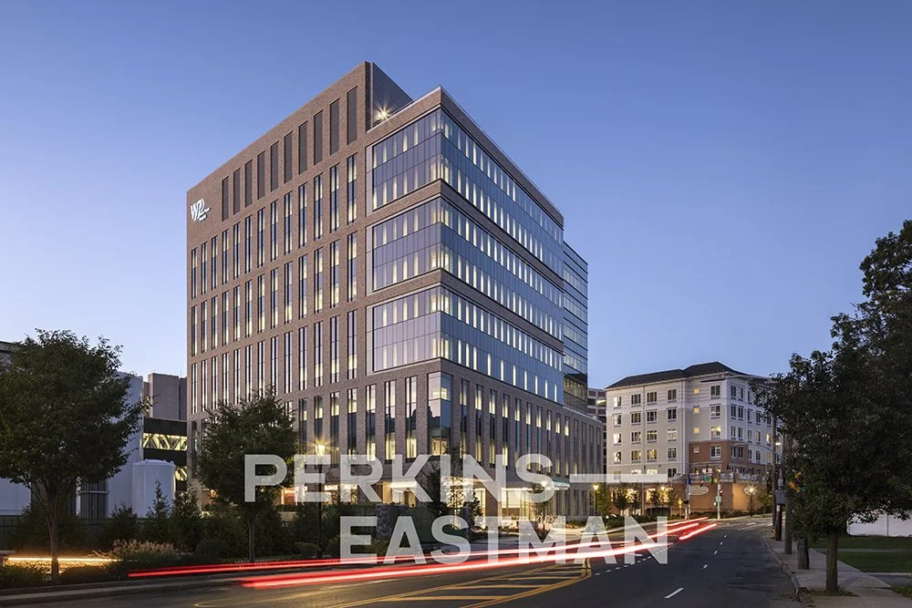 White Plains Hospital - CAM_Photo Ext Corner Southwest Dusk_Photograph by Andrew Rugge - Copyright Perkins Eastman.jpg