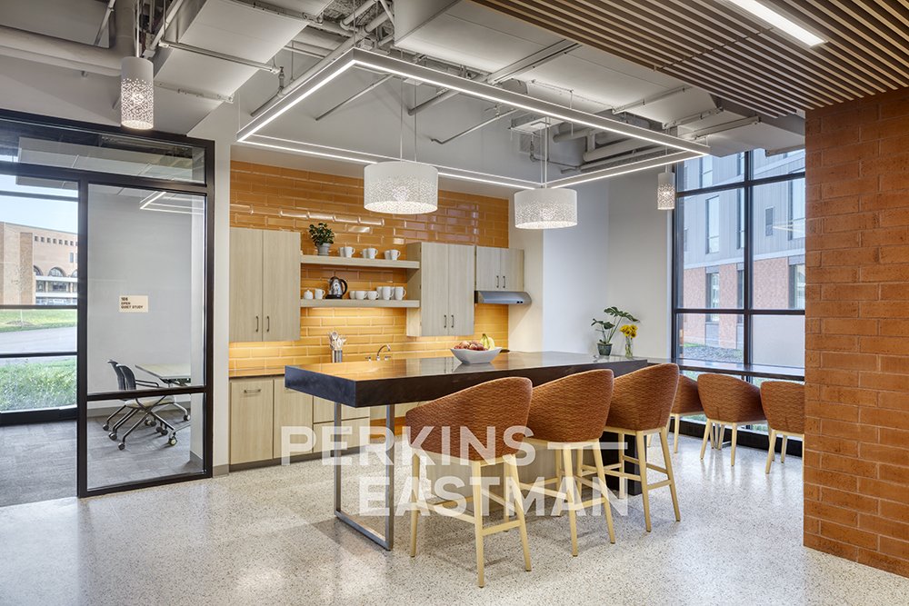 Frostburg State Univ - Residence Hall_Photo Int Entrance Lounge 2_Photograph by Andrew Rugge - Copyright Perkins Eastman.jpg
