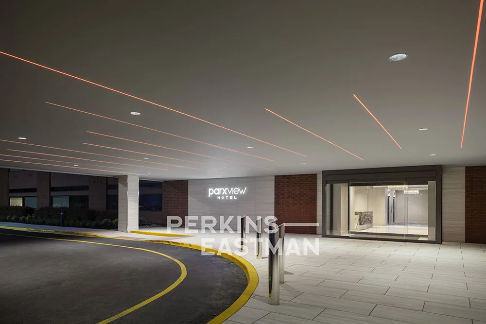 Parxview Hotel_Photo Ext Porte Cochere_Photograph by Andrew Rugge - Copyright Perkins Eastman.jpg