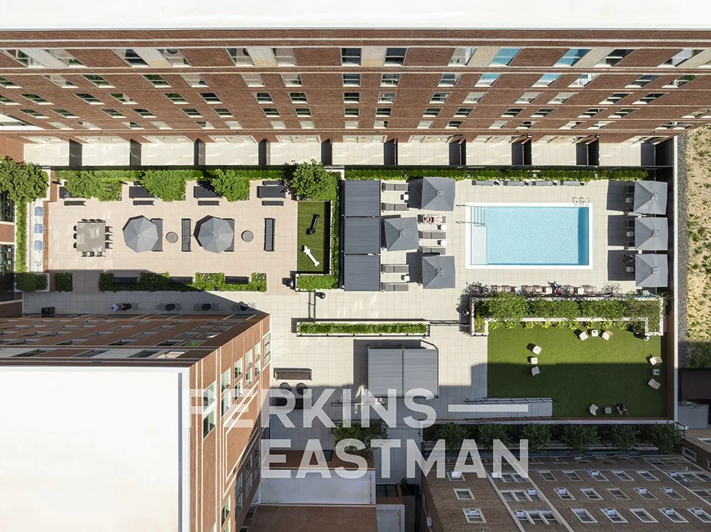 Garden Court Plaza_Photo Ext Aerial Courtyard_Photograph by Andrew Rugge - Copyright Perkins Eastman.jpg