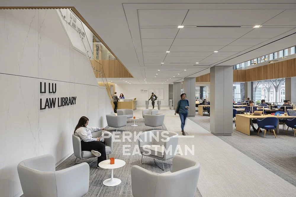Columbia Univ - Law Library_Photo Int Entrance 4 Lounge_Photograph by Andrew Rugge - Copyright Perkins Eastman.jpg