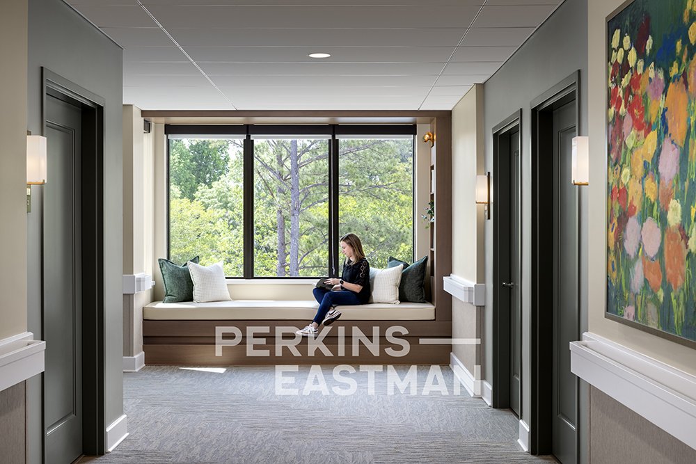 The Forest at Duke_Photo Int Corridor Seating 1 w People_Photograph by Andrew Rugge - Copyright Perkins Eastman.jpg