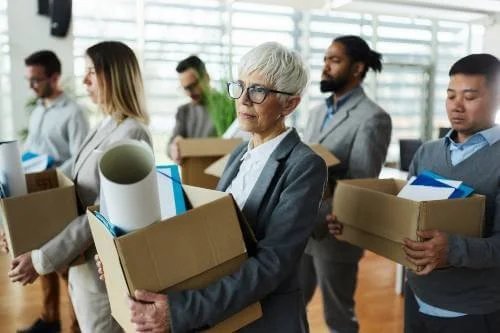 business layoffs