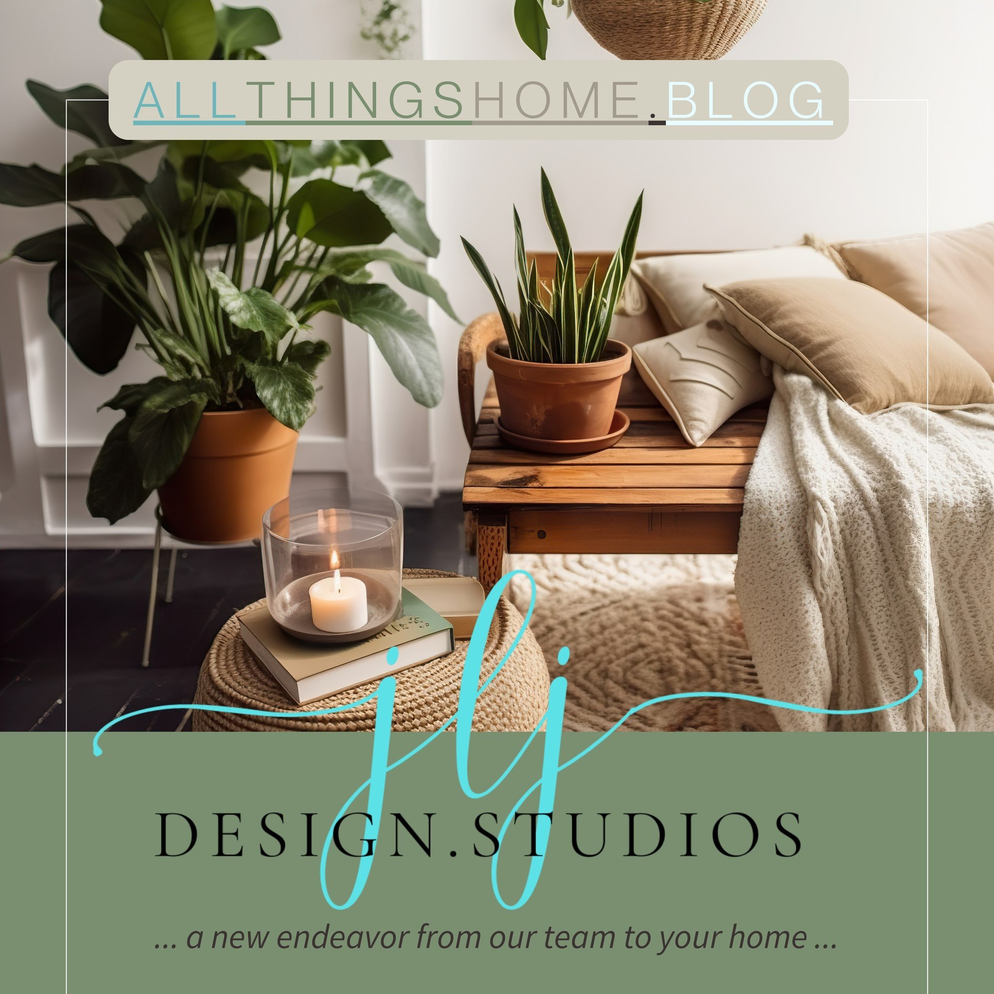 It's definitely still a work in progress, but we are so excited about how the BLOG is shaping up, that we're gonna give you a little SNEAK peak of what's in store. 

Touching on &quot;All Things Home&quot; - we will guide you thru not only the aspect