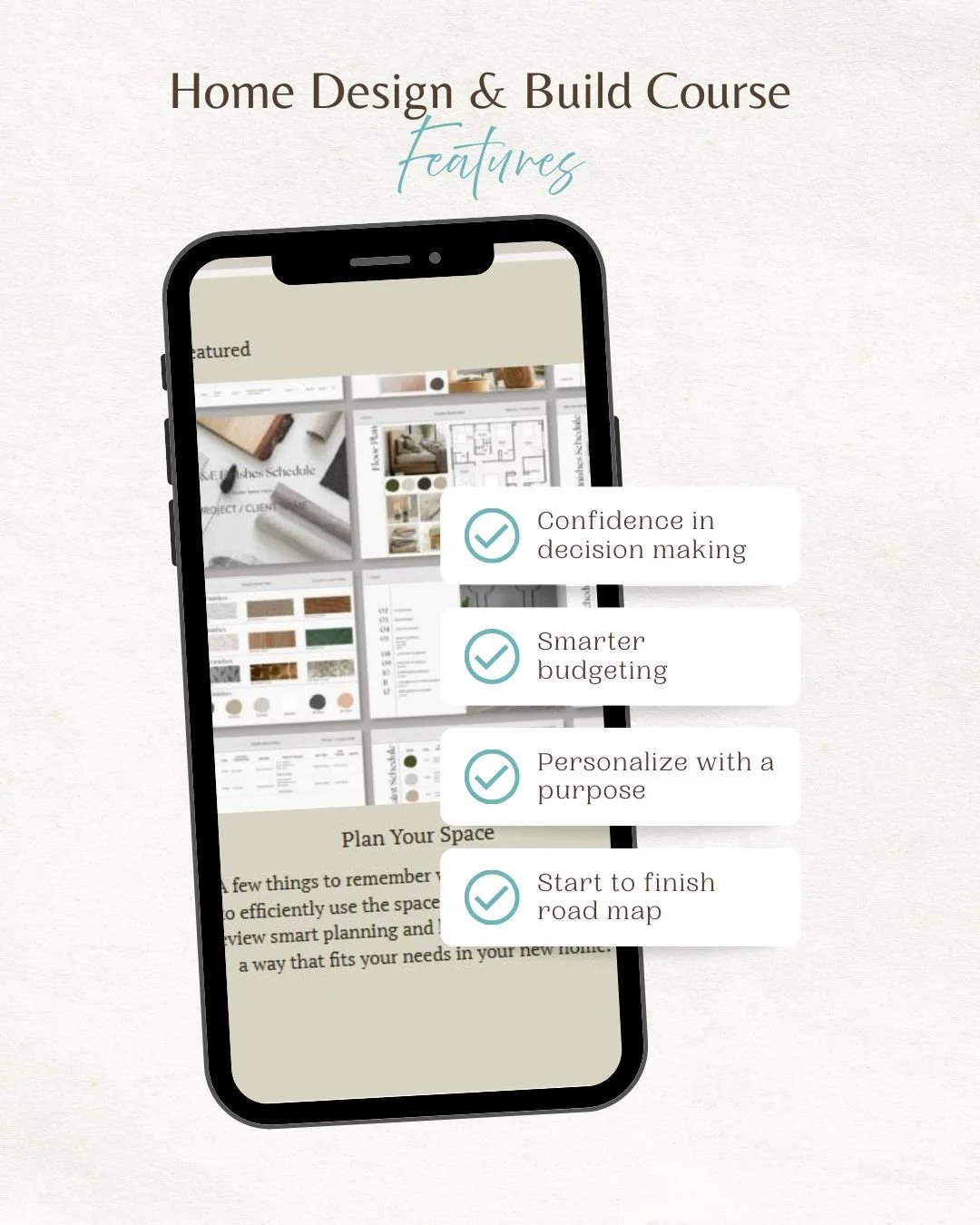Dreaming of building your perfect home&mdash;but feeling overwhelmed by the decisions?

Our Home Design &amp; Build Course is here to guide you every step of the way! 
From budgeting and selecting materials to working with builders and planning timel