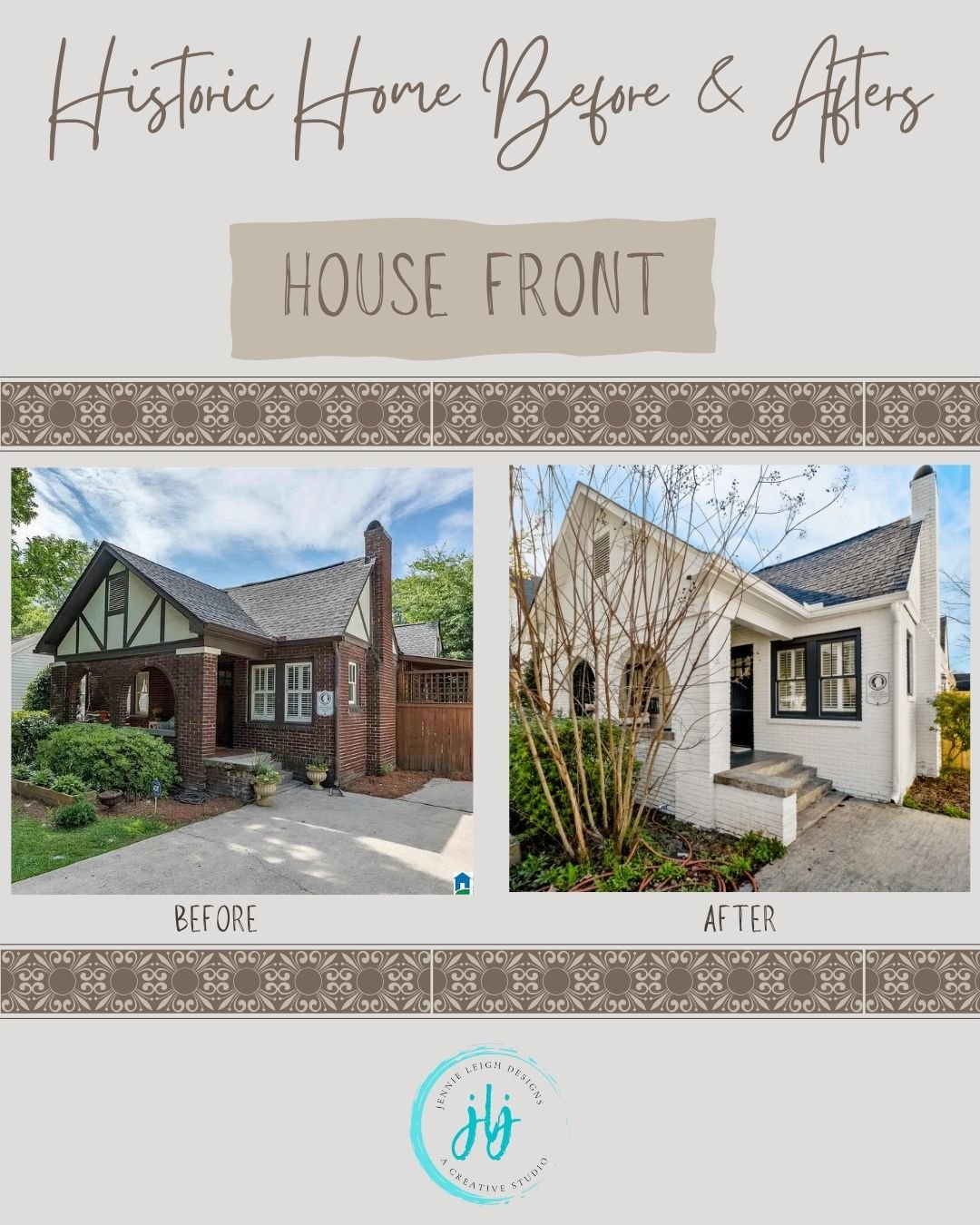 Before &amp; After: Historic Charm, Beautifully Reimagined
This once-tired gem got a thoughtful remodel that honors its roots while bringing in comfort, light, and livability for today. From original details restored to smart modern updates&mdash;you