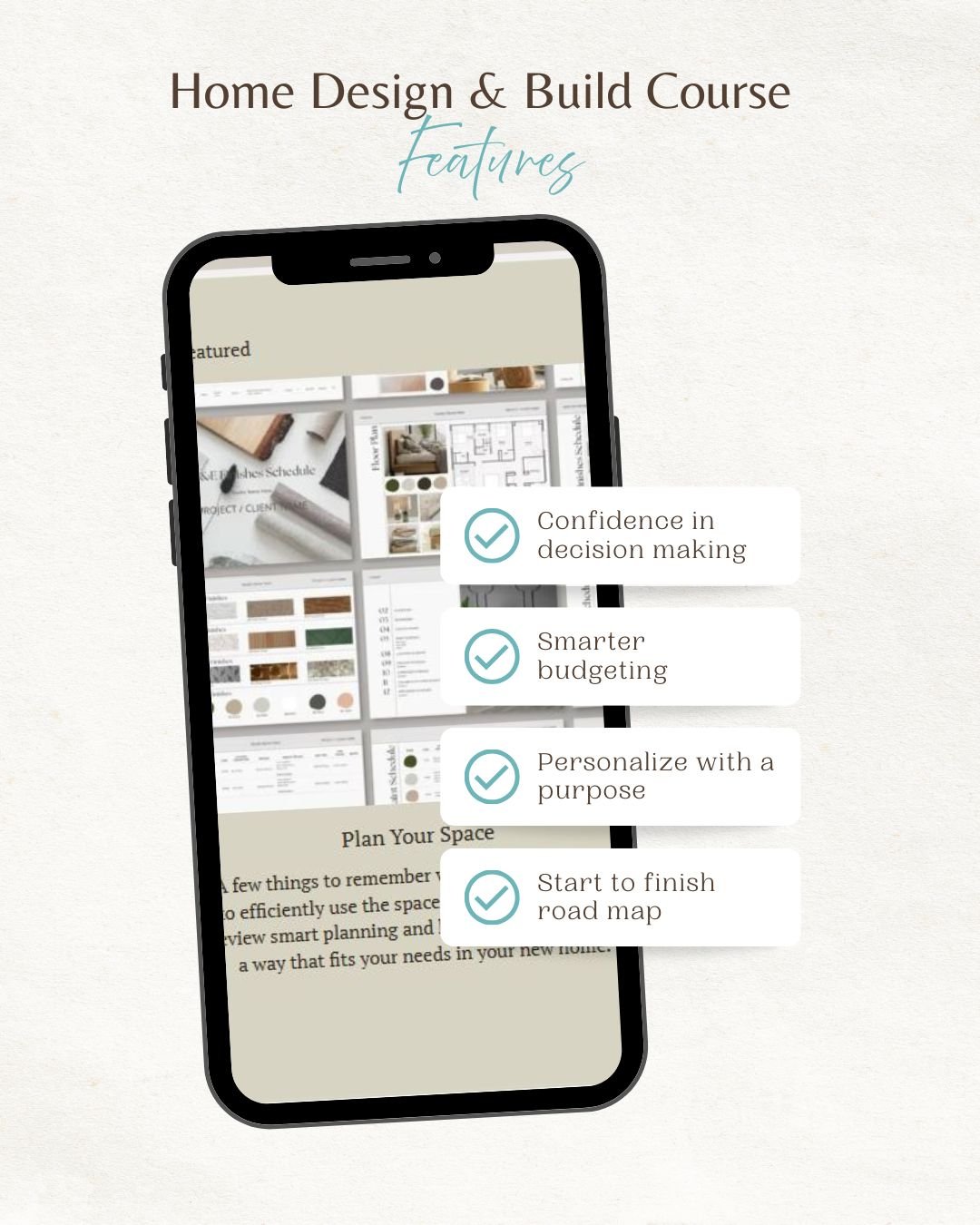 Dreaming of building your perfect home&mdash;but feeling overwhelmed by the decisions?

Our Home Design &amp; Build Course is here to guide you every step of the way! 
From budgeting and selecting materials to working with builders and planning timel