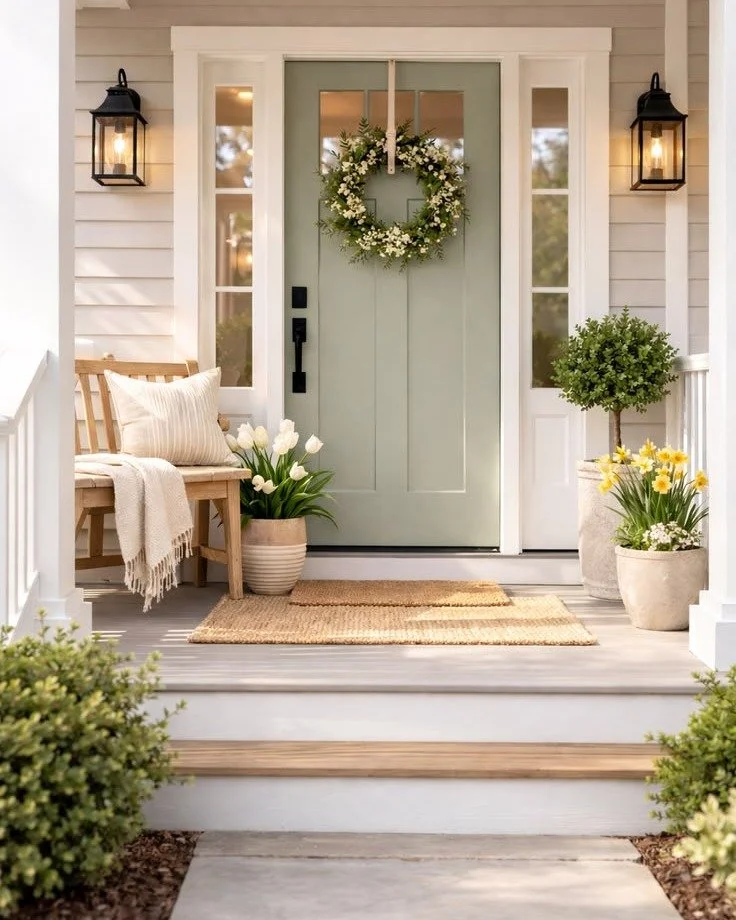 First impressions start at the front door! 
Our newest blog post is live and it's packed with easy, budget-friendly ways to make your entryway absolutely stunning &mdash; from the perfect potted plants and pathway lighting to bold door colors and tho