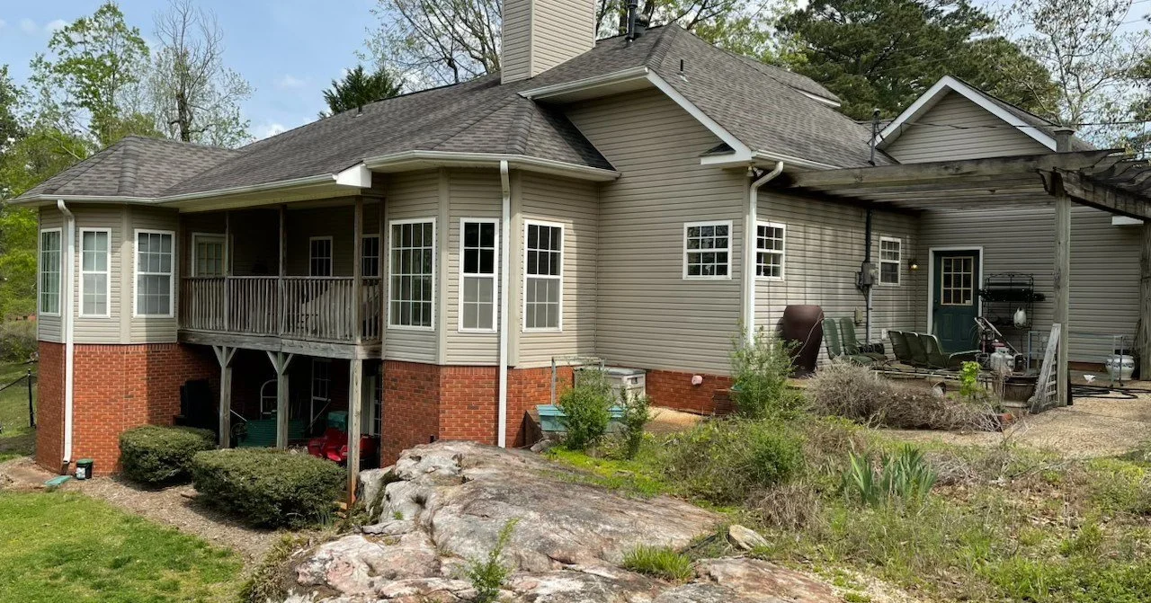 A little outside our usual scope, but we are absolutely in love with how this one turned out! 

Swipe to see the before and after!  We transformed an existing rear deck into a stunning fully enclosed pool oasis. Complete with a sleek screened enclosu