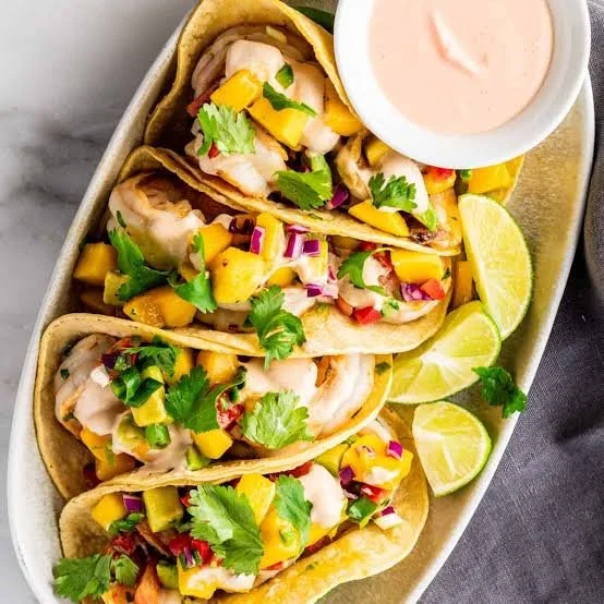 Shrimp tacos mango salsa.jpg