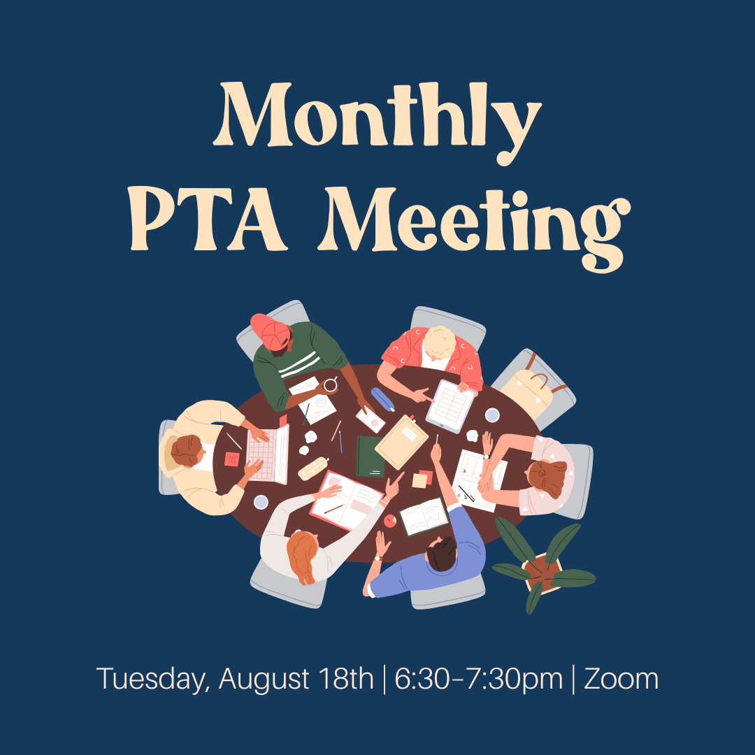 August PTA Meeting