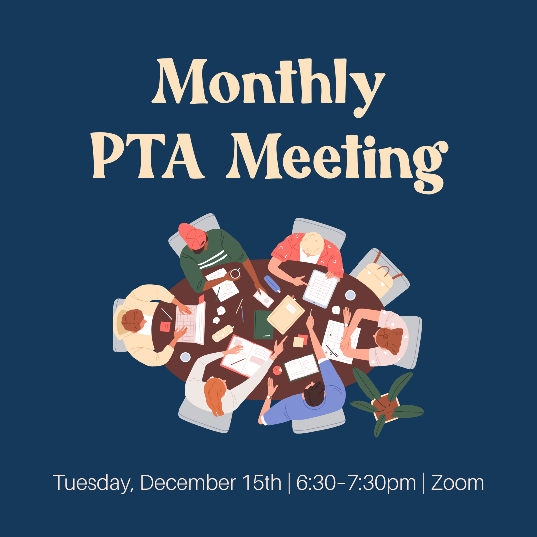 December PTA Meeting