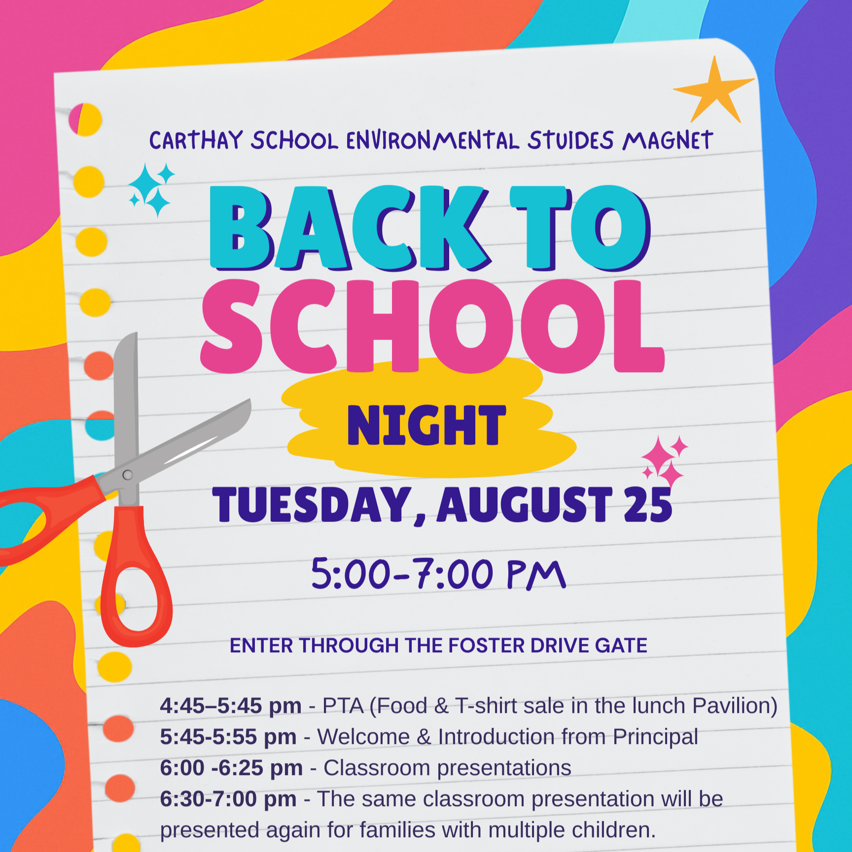 Back to School Night