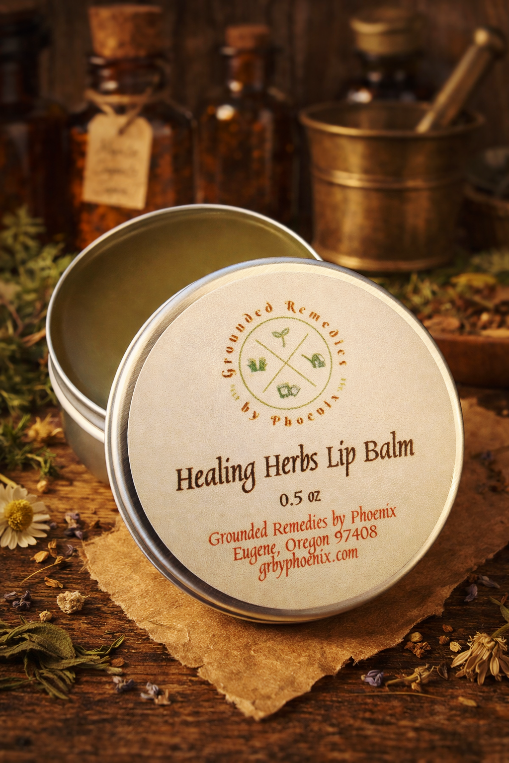 Healing Herbs Lip Balm  0.5oz