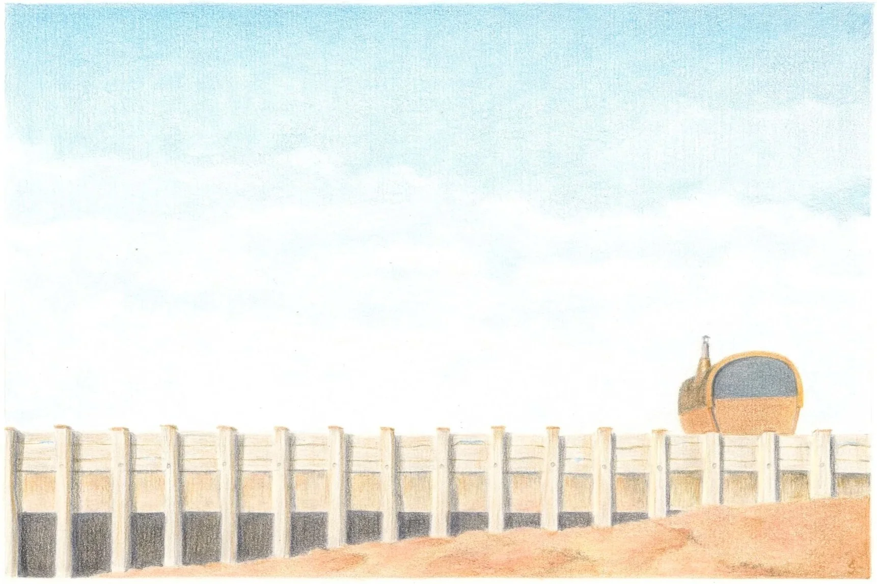 Bayside III, Bayside Sauna Collection by Liz Coxford