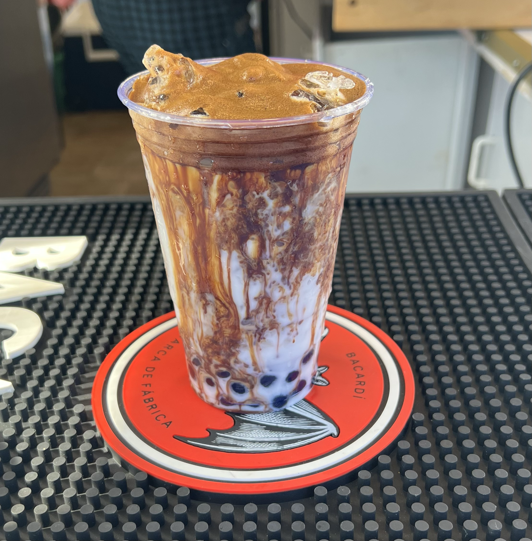 Coffee Boba over ice