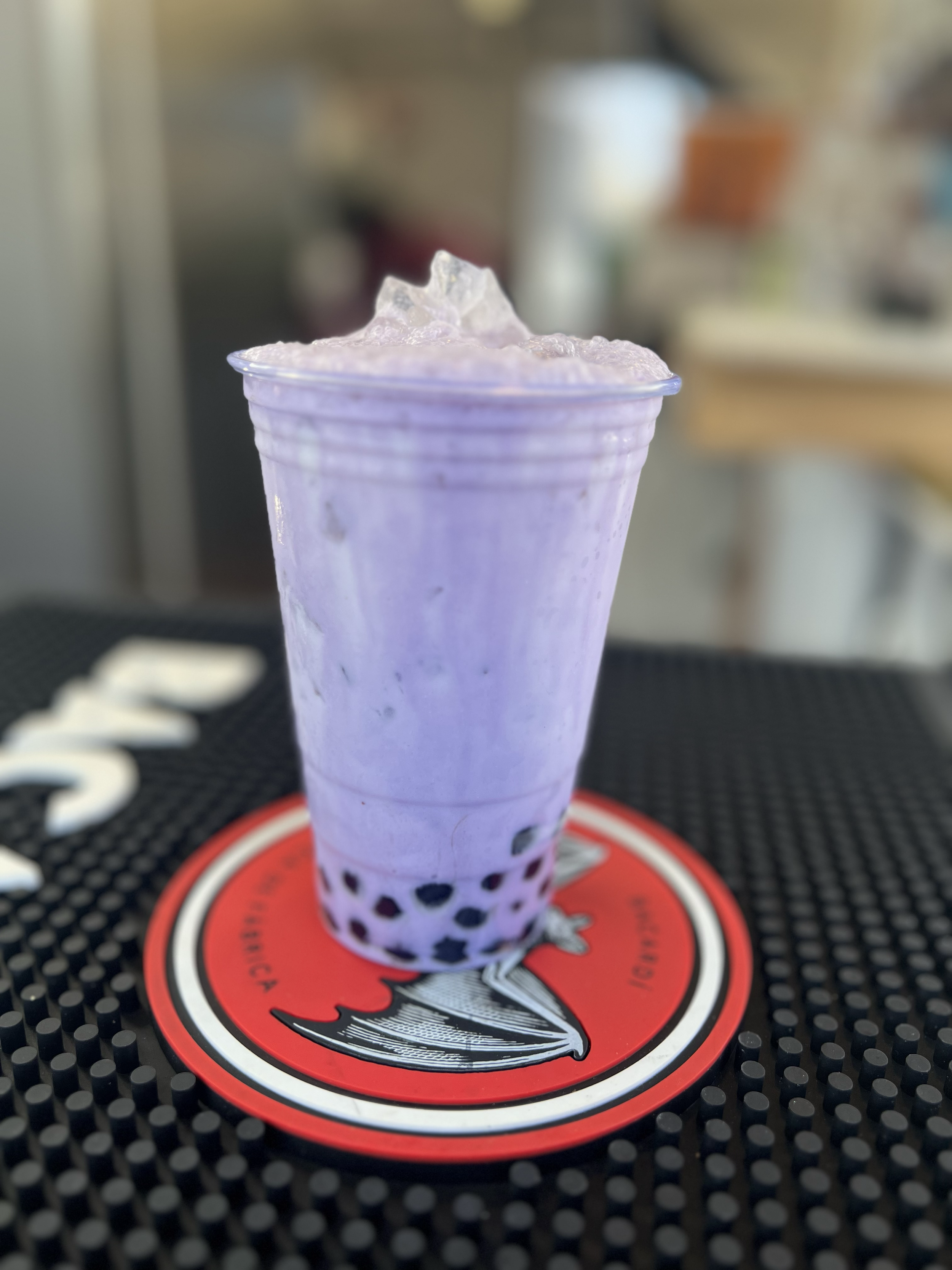 Taro Boba over ice