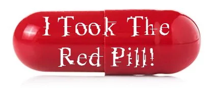 I Took The Red Pill Sticker.