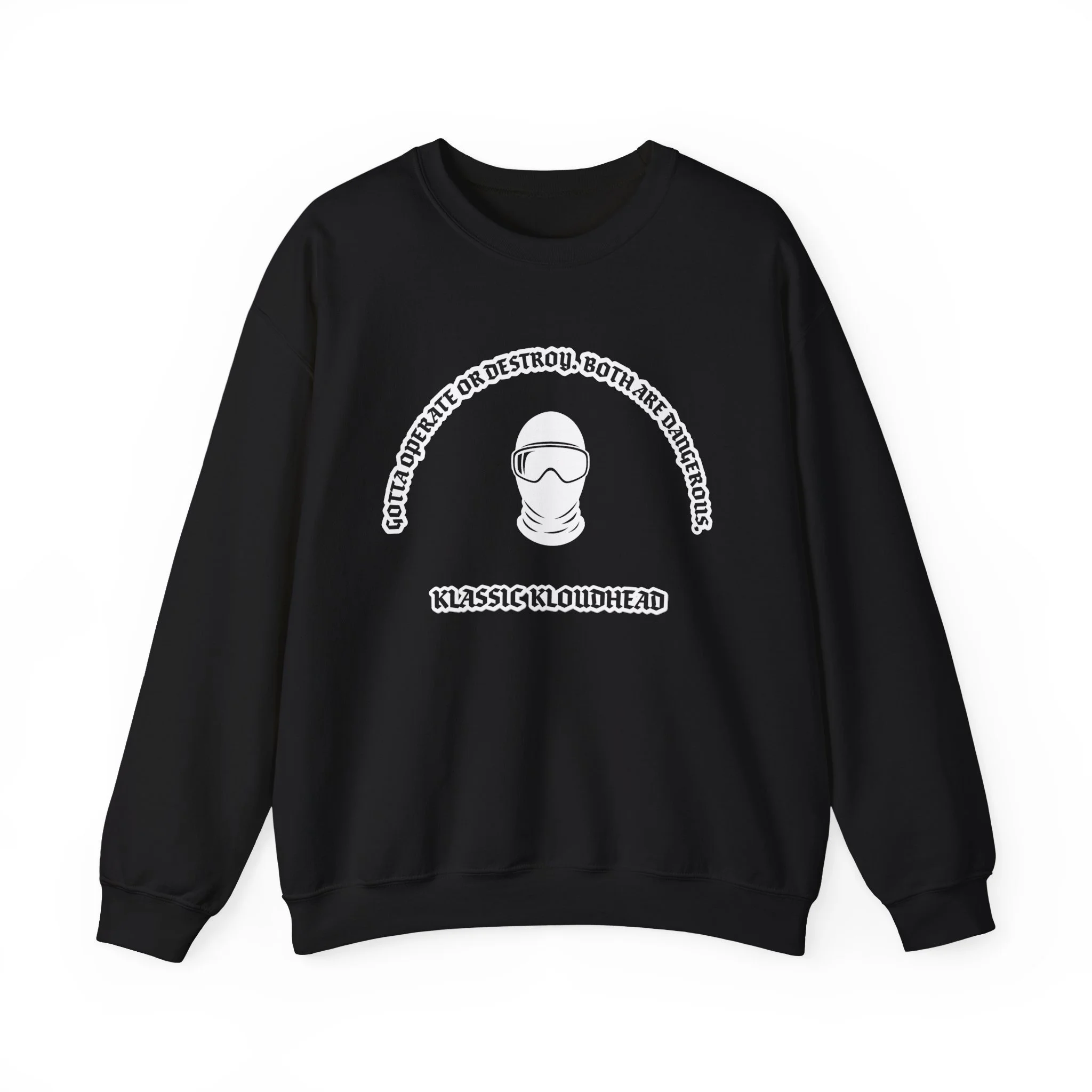 Klassic Kloudhead - G.O.O.D. B.A.D. Crewneck Sweatshirt