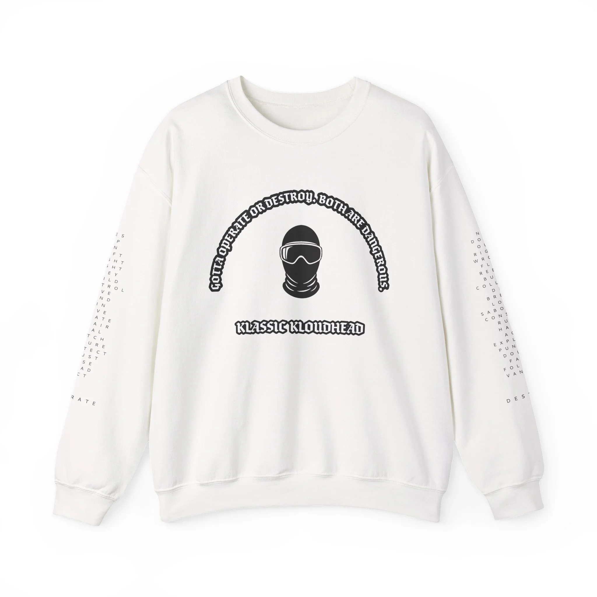 Klassic Kloudhead - G.O.O.D. B.A.D. Crewneck Sweatshirt