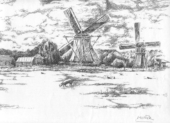 Utrecht, mlýny