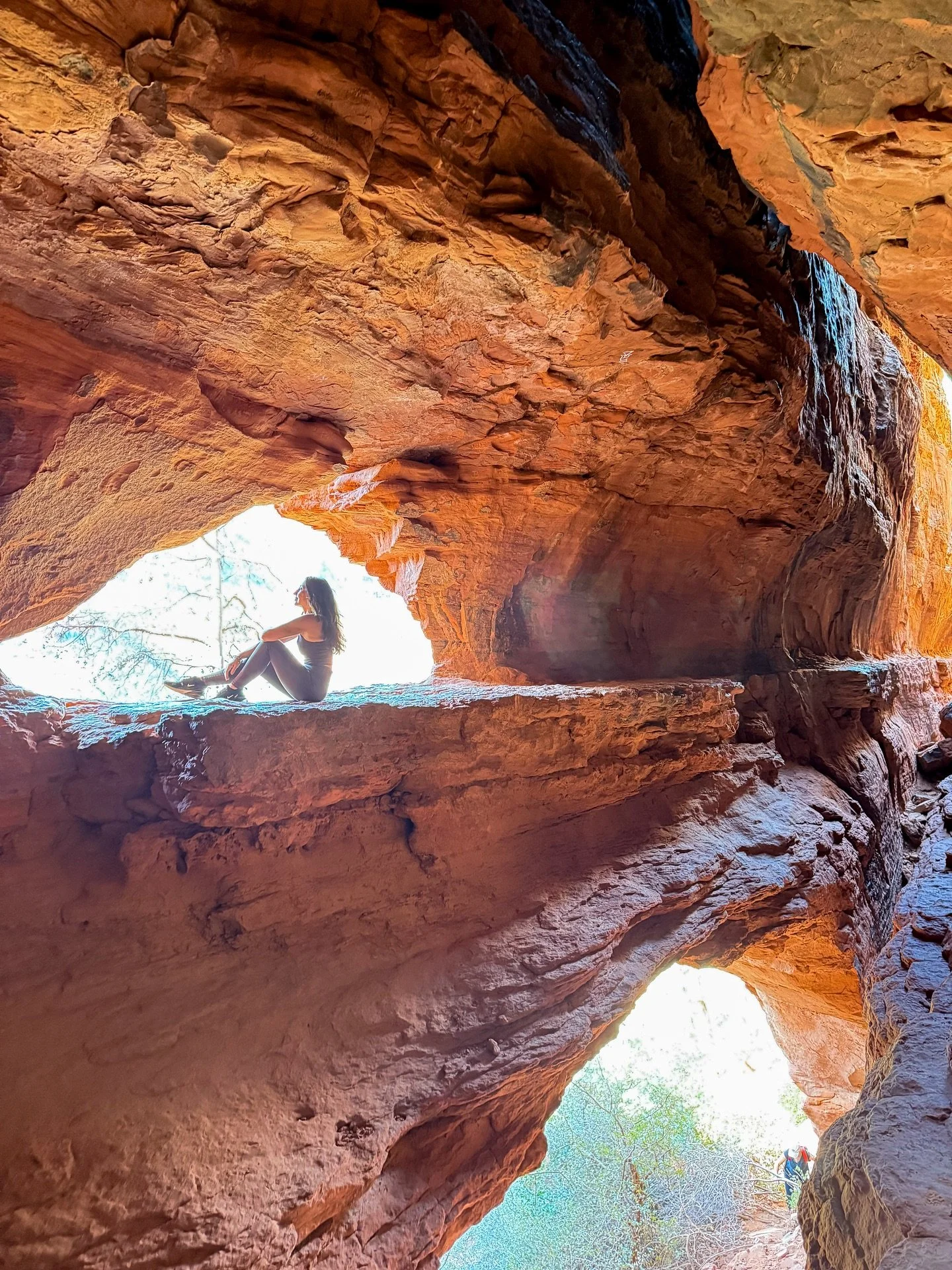 Fashion has always been my world, but nature reminds me where true design begins. Sitting in this cave, surrounded by red earth and ancient whispers, I feel deeply connected and reminded that Mother Earth will always be the ultimate designer🌎🌱. 

#