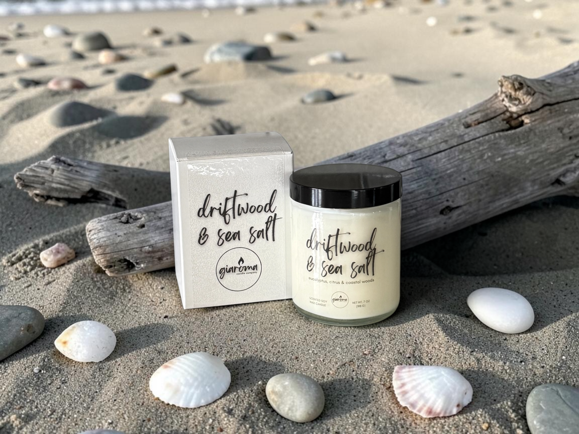 DRIFTWOOD & SEASALT - Sea Salt, Fresh Pear & Driftwood