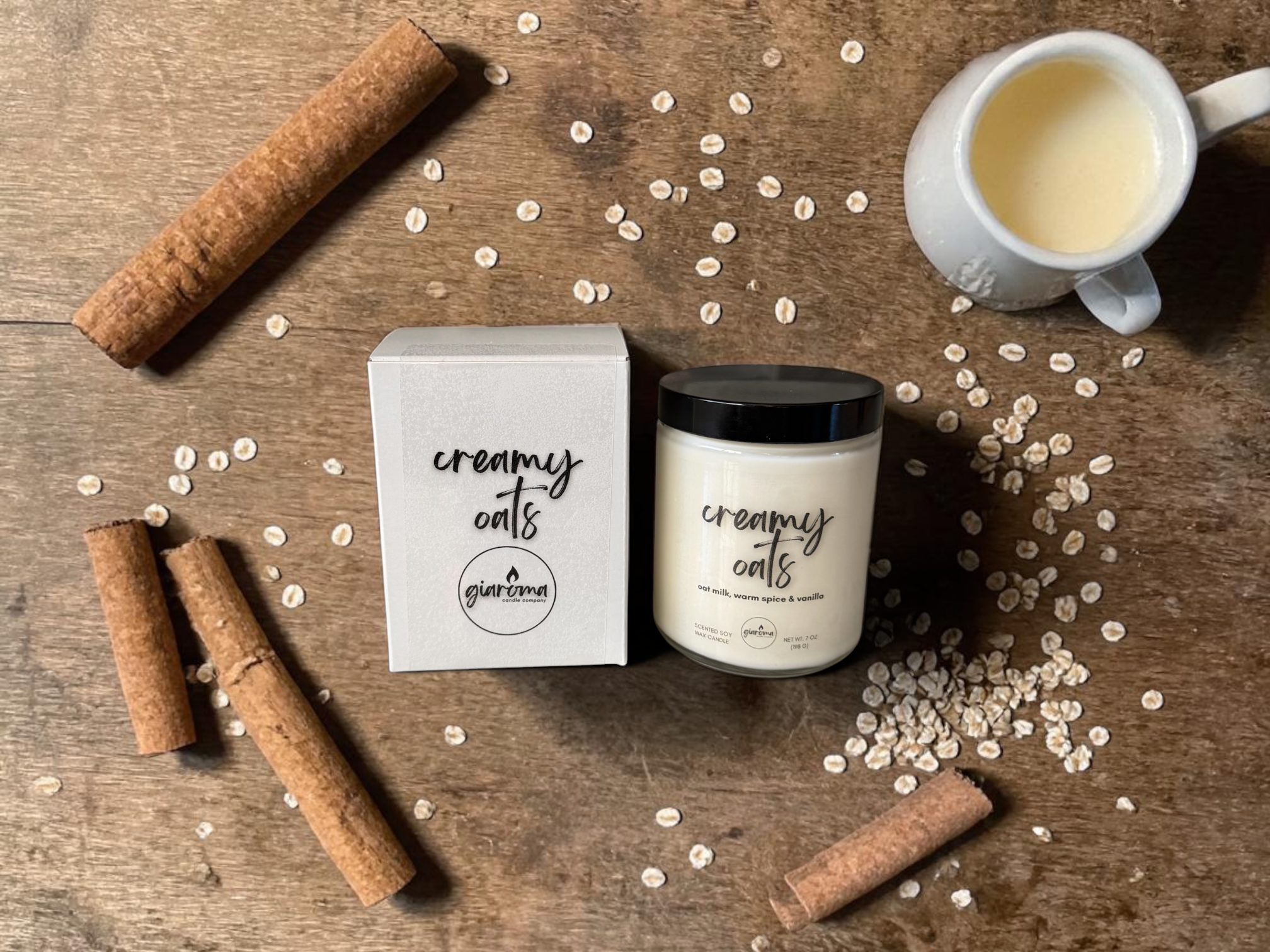 CREAMY OATS - Oat, Brown Sugar & Praline