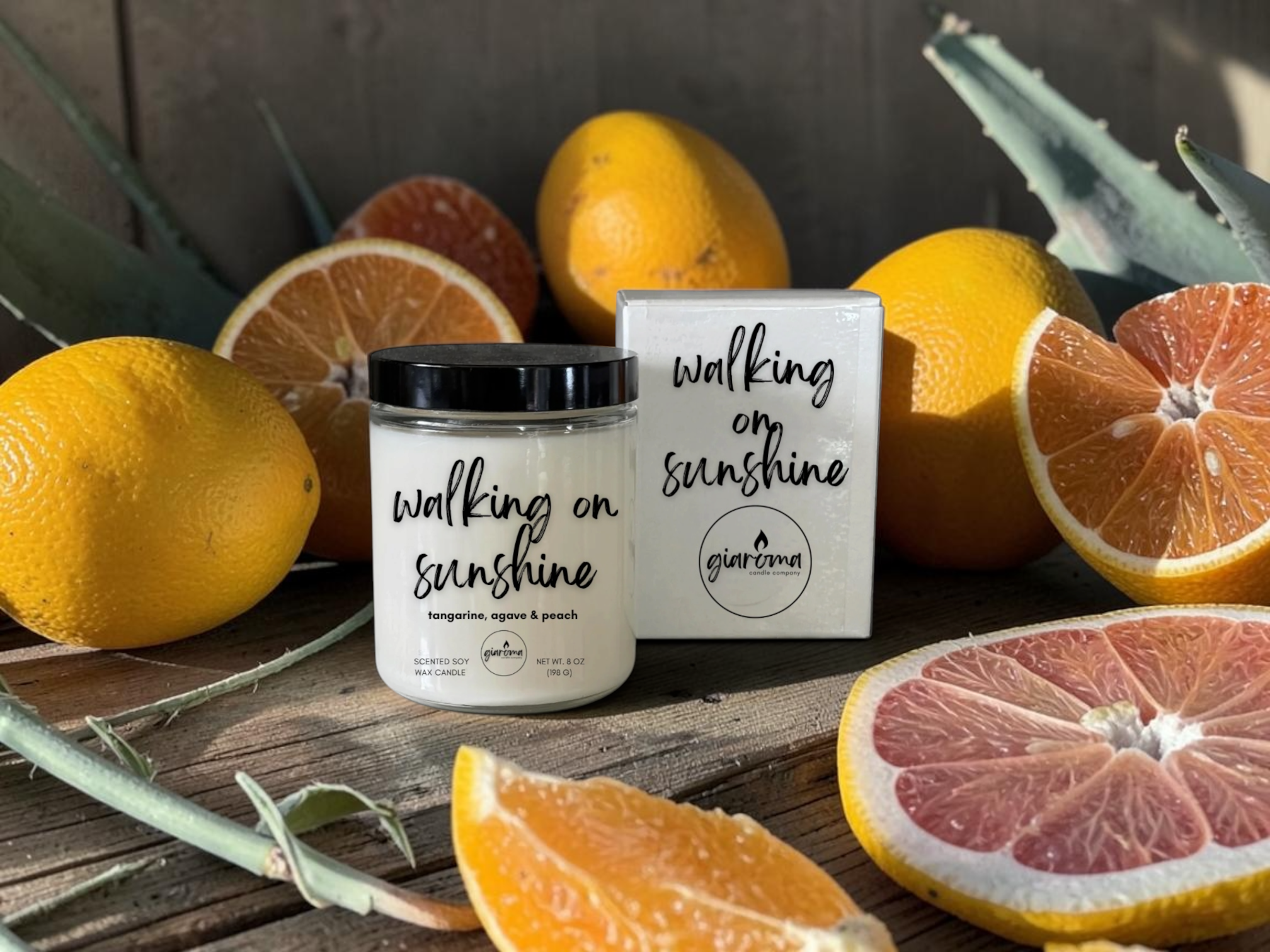 WALKING ON SUNSHINE - Tangerine, Agave & Peach | EVERYDAY COZY TRADITIONS