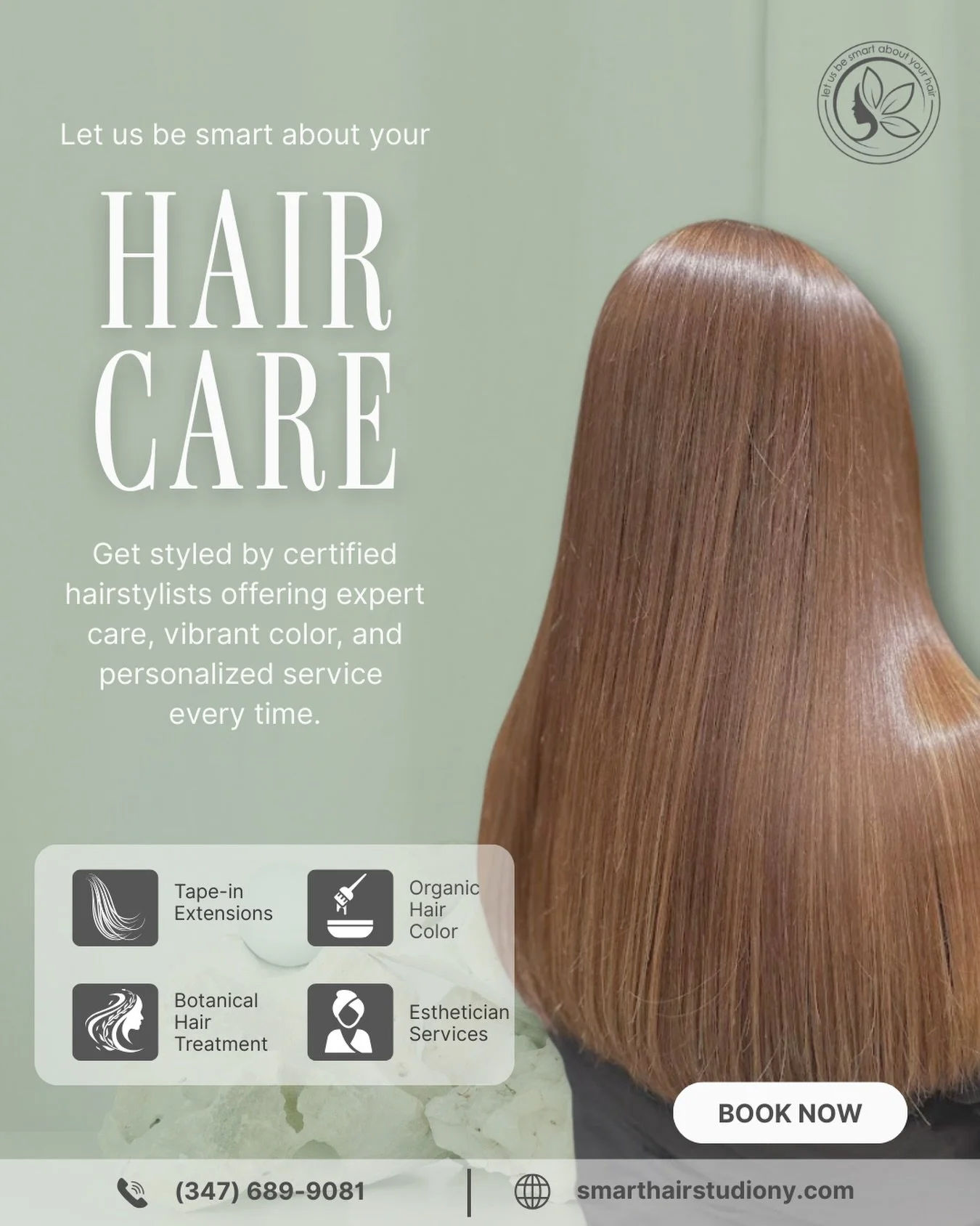 We care about your hair... and you should too! That&rsquo;s why we use high-quality products, customized treatments, and techniques that actually protect your hair&rsquo;s health. Trust your hair with people who treat it like an investment.