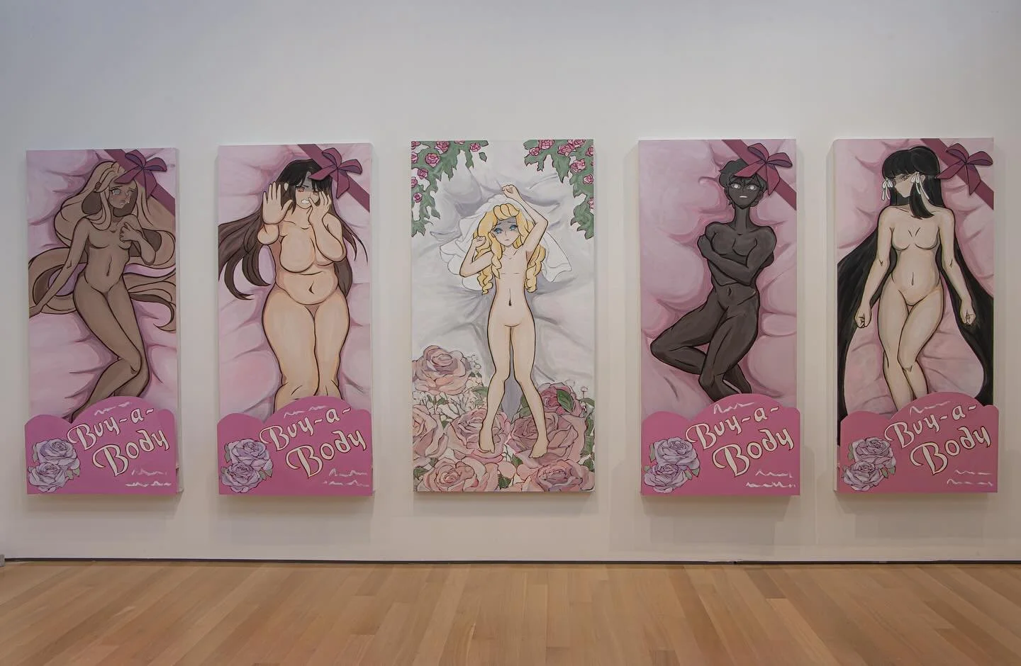 it&rsquo;s been over a year now since my &lsquo;Buy-A-Body&rsquo; series was publicly displayed in the Gund Gallery, and since then ive fielded a lot of questions over the months.
one of the biggest questions is whether id ever sell the series, and t