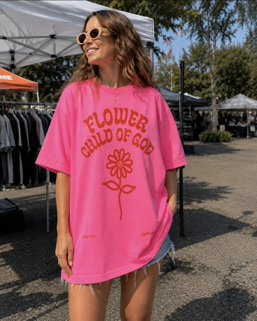 FLOWER CHILD OF GOD - Pink