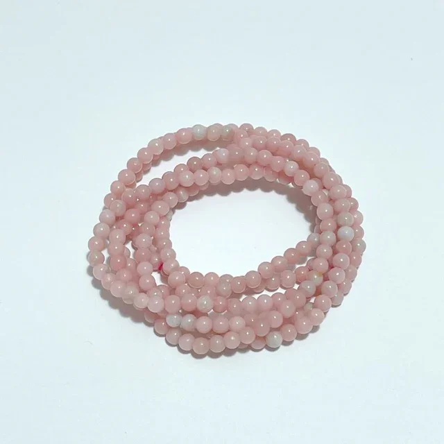 4mm-mini-beads-bracelet-pink opal.webp