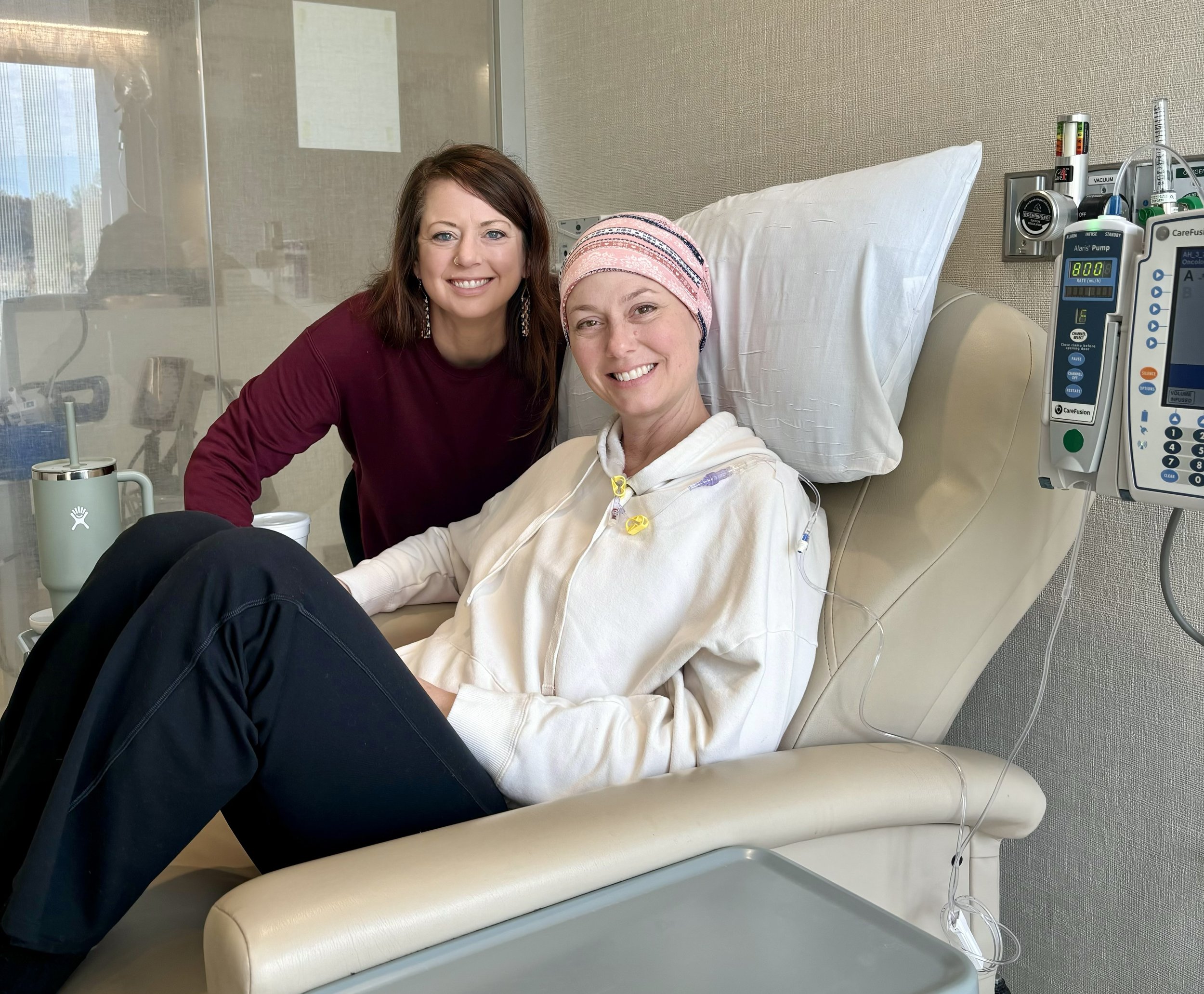 Treatment #5 was a “Go” Today!